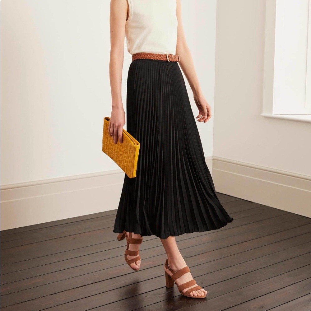 Boden Kristen Pleated Skirt